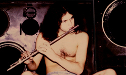 Jimmy Hotz playing the Flute